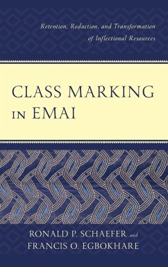 Class Marking in Emai - Schaefer, Ronald P.; Egbokhare, Francis O.