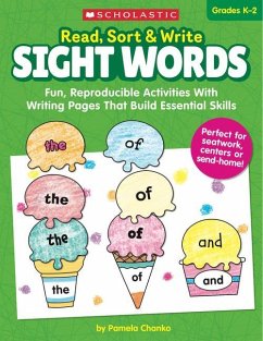 Read, Sort & Write: Sight Words - Chanko, Pamela