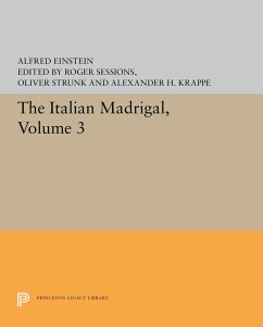 The Italian Madrigal - Einstein, Alfred