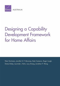 Designing a Capability Development Framework for Home Affairs - Dortmans, Peter; P. Moroney, Jennifer D.; Cameron, Kate