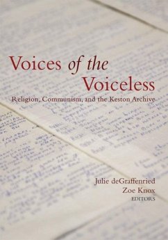 Voices of the Voiceless - Julie K. Degraffenried; Zoe Knox