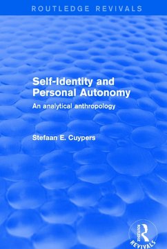 Self-Identity and Personal Autonomy - Cuypers, Stefaan E