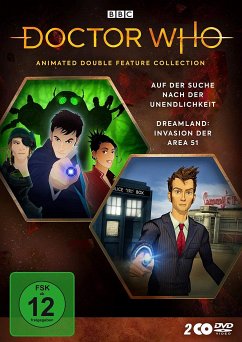 Doctor Who - Animated Double Feature Collection: Dreamland / Auf der Suche nach der Unendlichkeit Double Up Collection - Tennant,David/Bowerman,Lisa/Warner,David