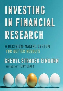 Investing in Financial Research (eBook, PDF)