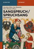 Sangspruch / Spruchsang (eBook, ePUB)