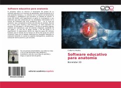 Software educativo para anatomia