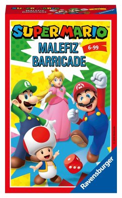 Ravensburger 20529 - Super Mario Malefiz®-Spiel, Dice-Challenge, Würfelspiel