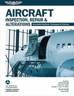 Aircraft Inspection, Repair & Alterations (eBook, PDF) - (Asa), Federal Aviation Administration /Aviation Supplies & Academics (FAA)