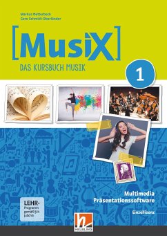 MusiX 1 (Ausgabe ab 2019) Präsentationssoftware Einzellizenz, m. 1 Beilage, DVD-ROM