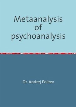 Metaanalysis of psychoanalysis - Poleev, Andrej