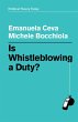 Is Whistleblowing a Duty? (eBook, ePUB) - Bild 1