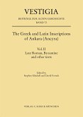 The Greek and Latin Inscriptions of Ankara (Ancyra) (eBook, PDF)
