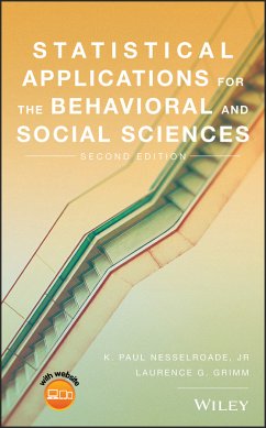 Statistical Applications for the Behavioral and Social Sciences (eBook, ePUB) - Nesselroade, K. Paul; Grimm, Laurence G.