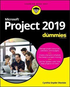 Microsoft Project 2019 For Dummies (eBook, ePUB) - Dionisio, Cynthia Snyder