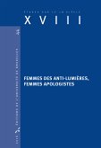 Femmes des anti-Lumières, femmes apologistes (eBook, ePUB)