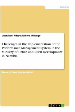 Challenges in the Implementation of the Performance Management System in the Ministry of Urban and Rural Development in Namibia