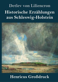 Historische Erzählungen aus Schleswig-Holstein (Großdruck) - Liliencron, Detlev Von