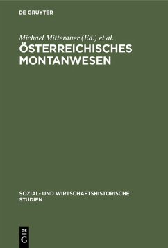 Cover Österreichisches Montanwesen (eBook, PDF)