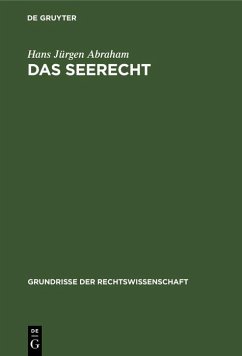 Das Seerecht (eBook, PDF) Cover Das Seerecht (eBook, PDF)