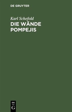 Cover Die Wände Pompejis (eBook, PDF)