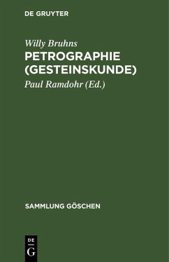 Petrographie (Gesteinskunde) (eBook, PDF) - Bruhns, Willy