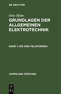 Die drei Feldformen (eBook, PDF) - Mohr, Otto