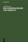 Die Kinderaussage vor Gericht (eBook, PDF)