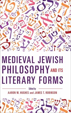 Cover Medieval Jewish Philosophy and Its Literary Forms (eBook, ePUB)