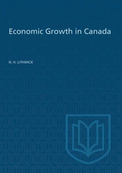 Economic Growth in Canada (eBook, PDF) - Lithwick, N.