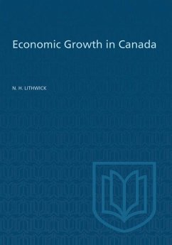 Cover Economic Growth in Canada (eBook, PDF)