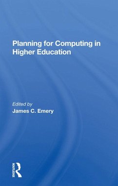 Cover Planning For Computing In Higher Education (eBook, ePUB)