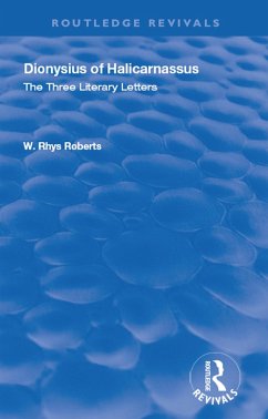 Cover The Three Literary Letters (eBook, PDF)