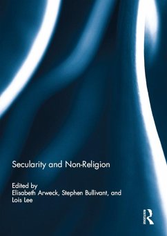 Cover Secularity and Non-Religion (eBook, ePUB)