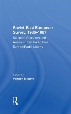 Soviet-east European Survey, 1986-1987 (eBook, PDF) - Mastny, Vojtech
