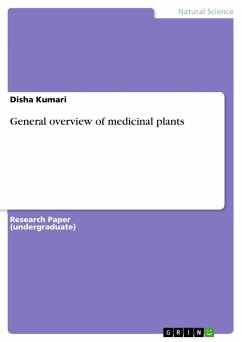 General overview of medicinal plants - Kumari, Disha
