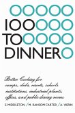 100 to Dinner (eBook, PDF)