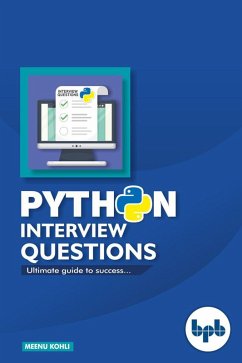 Python Interview Questions (eBook, ePUB) - Kohli, Meenu