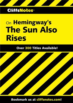 Cover CliffsNotes on Hemingway's The Sun Also Rises (eBook, ePUB)