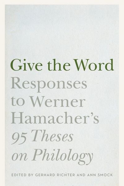 Give the Word (eBook, ePUB) Give the Word (eBook, ePUB)