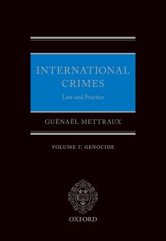 Cover International Crimes: Volume I: Genocide (eBook, ePUB)