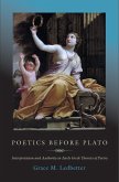 Poetics before Plato (eBook, ePUB)