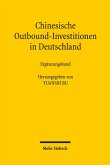 Chinesische Outbound-Investitionen in Deutschland (eBook, PDF)
