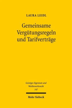 Cover Gemeinsame Vergütungsregeln und Tarifverträge (eBook, PDF)