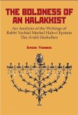 The Boldness of a Halakhist (eBook, PDF)