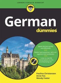 German für Dummies - Christensen, Paulina;Fox, Anne;Foster, Wendy