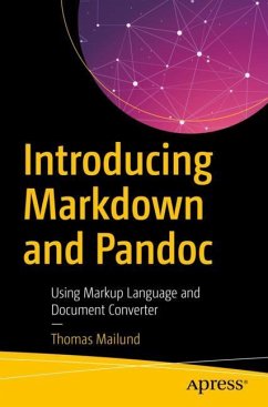Introducing Markdown and Pandoc - Mailund, Thomas