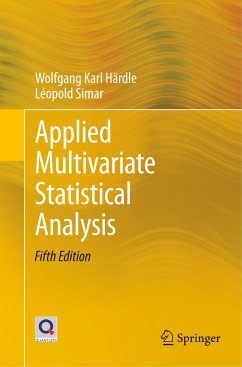 Applied Multivariate Statistical Analysis - Härdle, Wolfgang Karl;Simar, Léopold