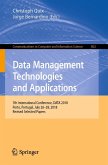 Data Management Technologies and Applications Data Management Technologies and Applications