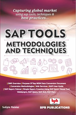 SAP Tools, Methodologies and Technique (eBook, ePUB) - Malakar, Sudipta
