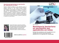 Resistencia bacteriana en peritonitis por apendicitis en niños - Altunina, Olena